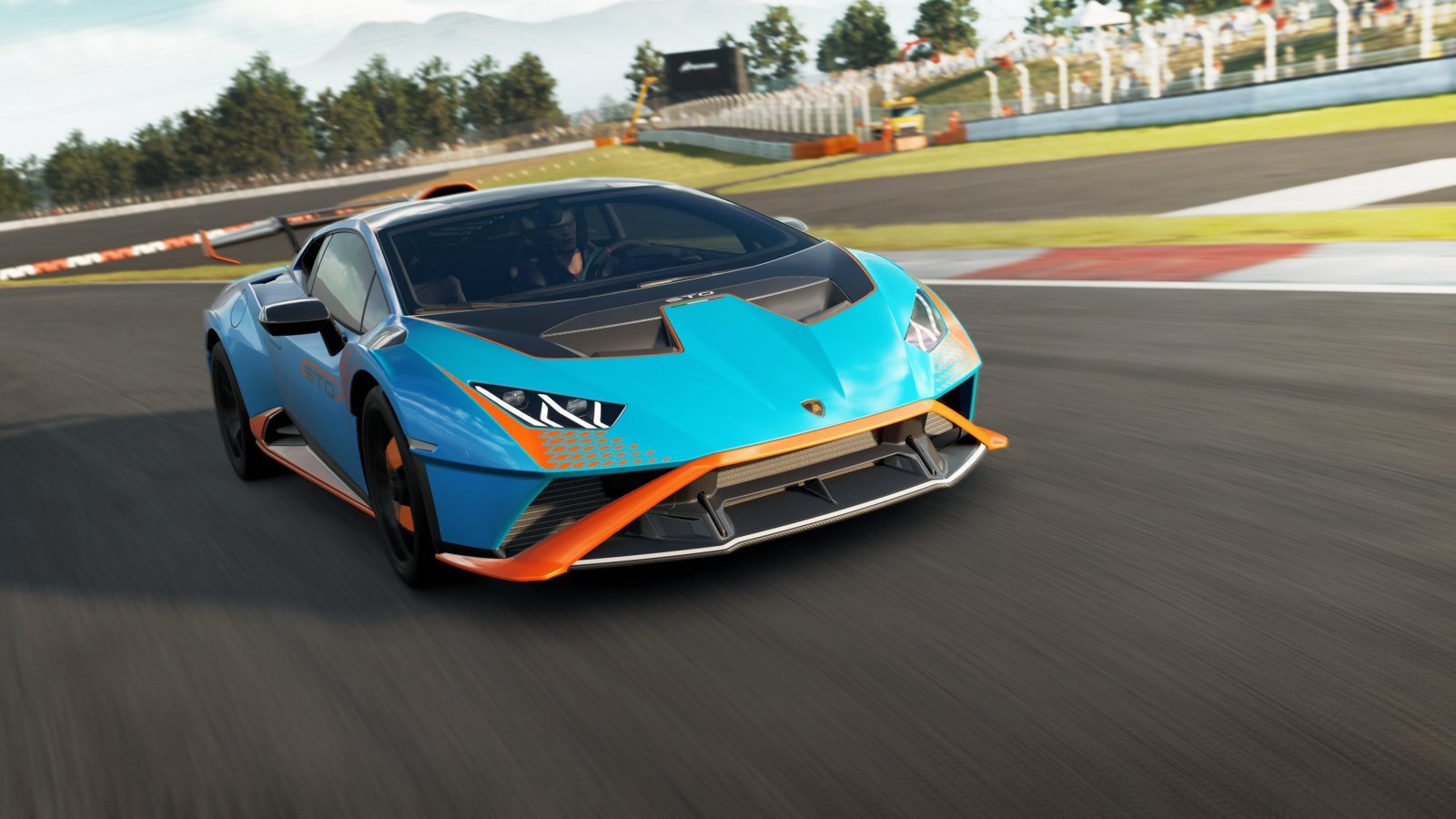 La Lamborghini Huracan STO in Assetto Corsa Evo