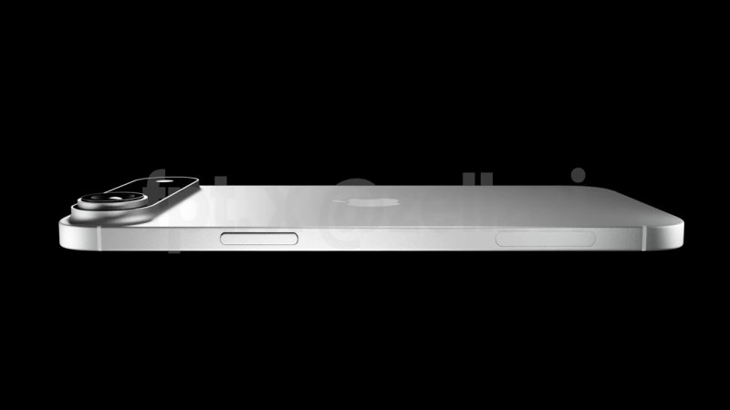 Il render di iPhone 17 Air condiviso da Front Page Tech Il render di iPhone 17 Air condiviso da Front Page Tech