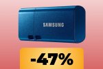 La chiavetta USB-C Samsung da 64 GB, 256 GB e 512 GB è in sconto su Amazon - Notizia