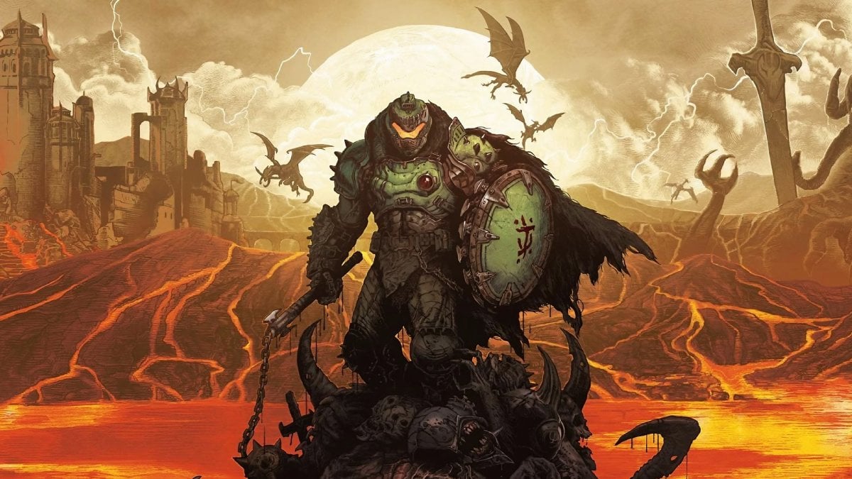 DOOM：暗黒時代はバットマンオブザオリジンズに触発されています、彼はこれまでで最大の地図を持っています