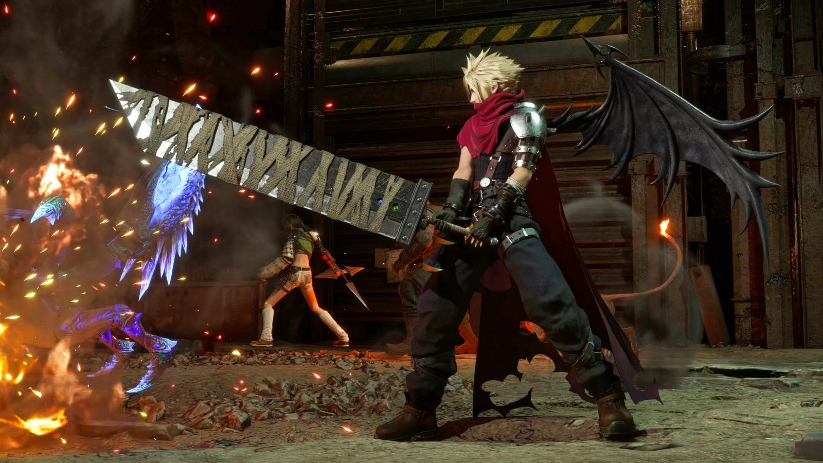 Cloud in versione KH1 per Final Fantasy 7 Rebirth