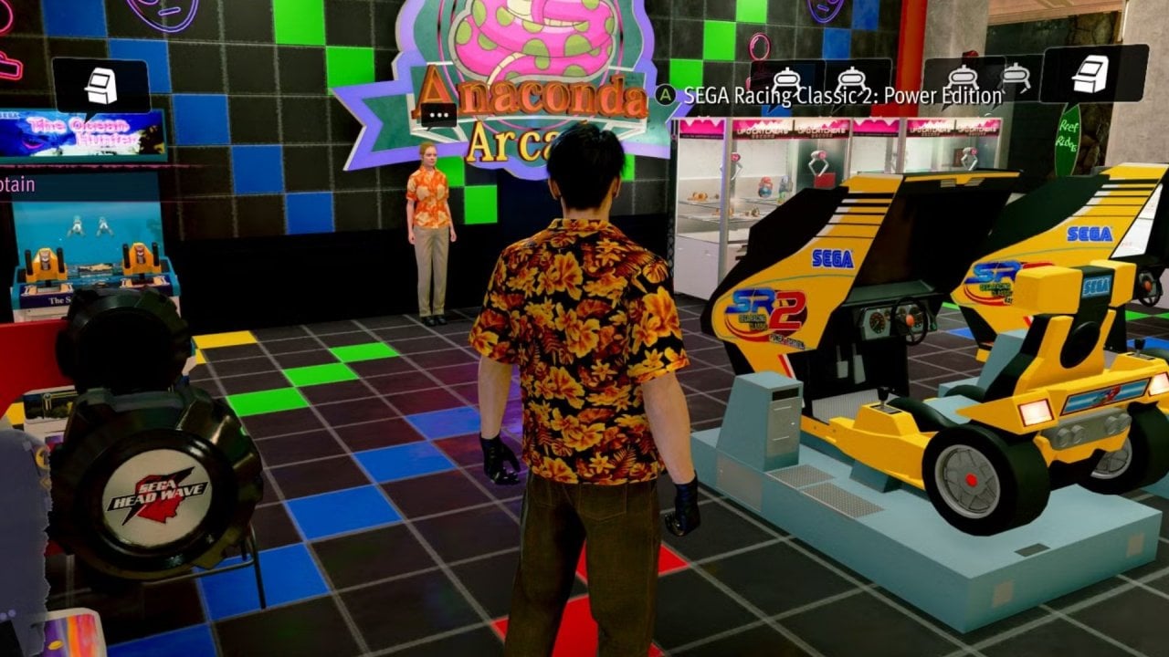 I classici arcade di Like a Dragon: Pirate Yakuza in Hawaii mostrati in un video