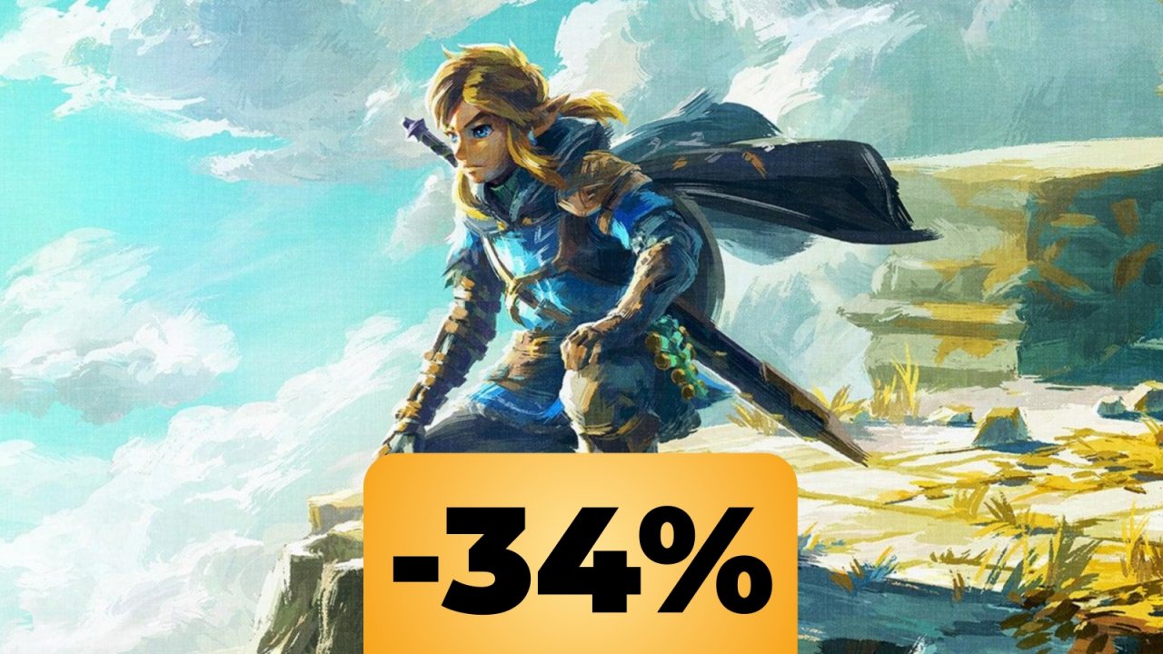 The Legend of Zelda: Tears of the Kingdom per Nintendo Switch è in sconto al prezzo minimo storico su Amazon