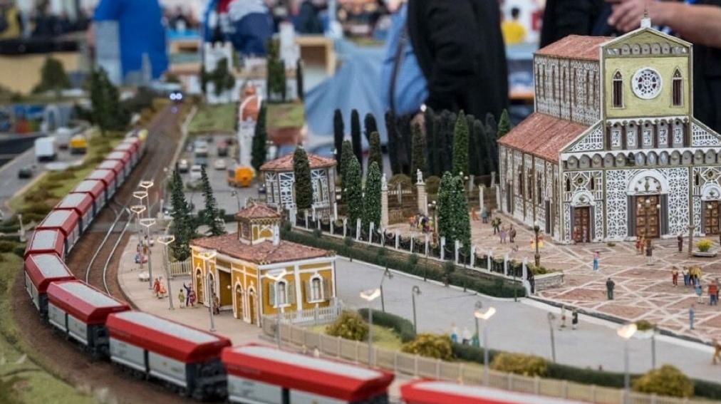Alcuni dei modellini presenti al Model Expo Italy