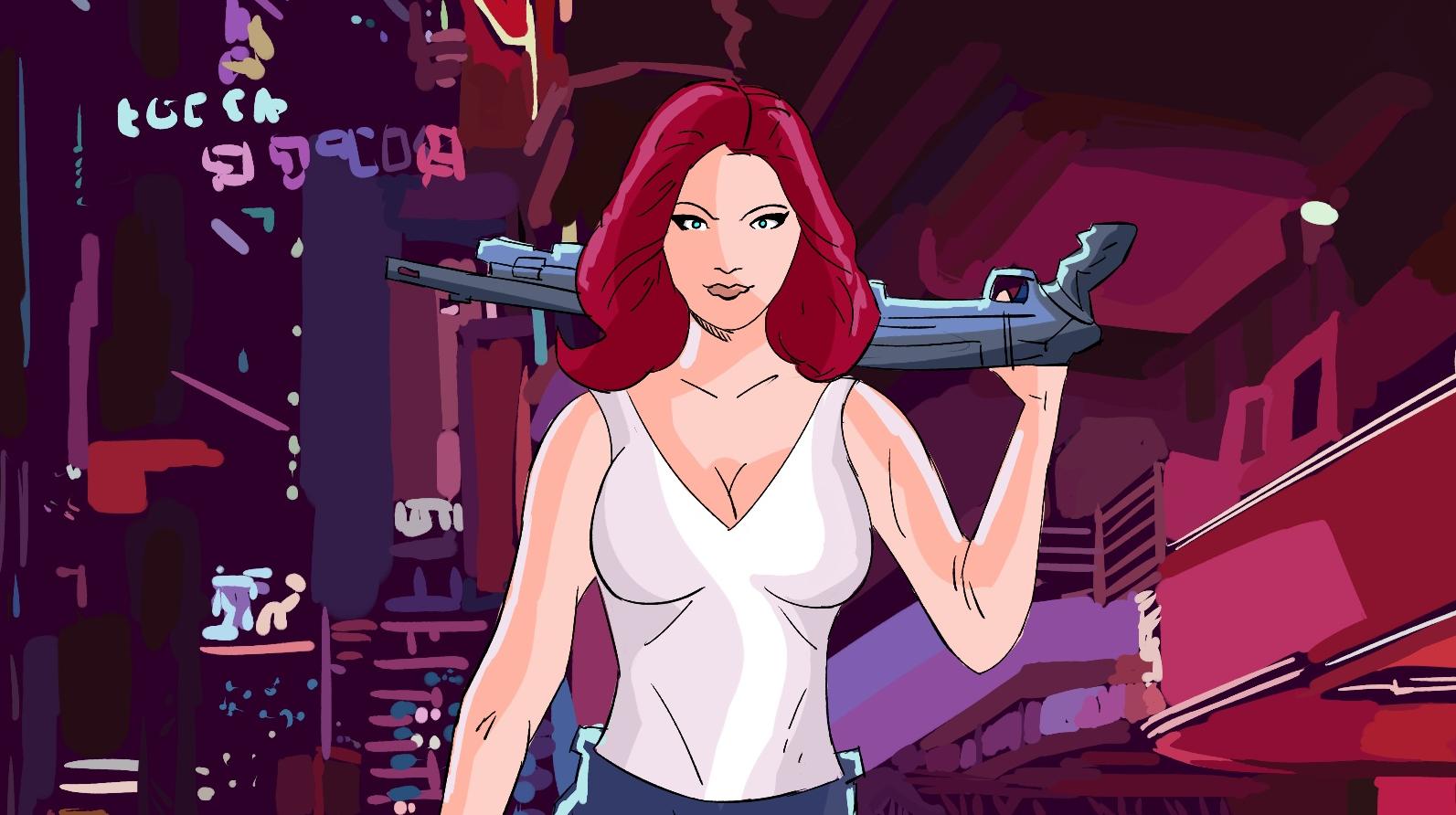 Cindy, la protagonista di Chemical-Burn