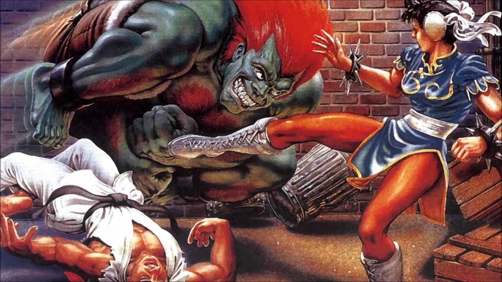 Copertina SNES Street Fighter 2