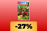 Donkey Kong Country Returns HD per Nintendo Switch in offerta su Amazon - Notizia