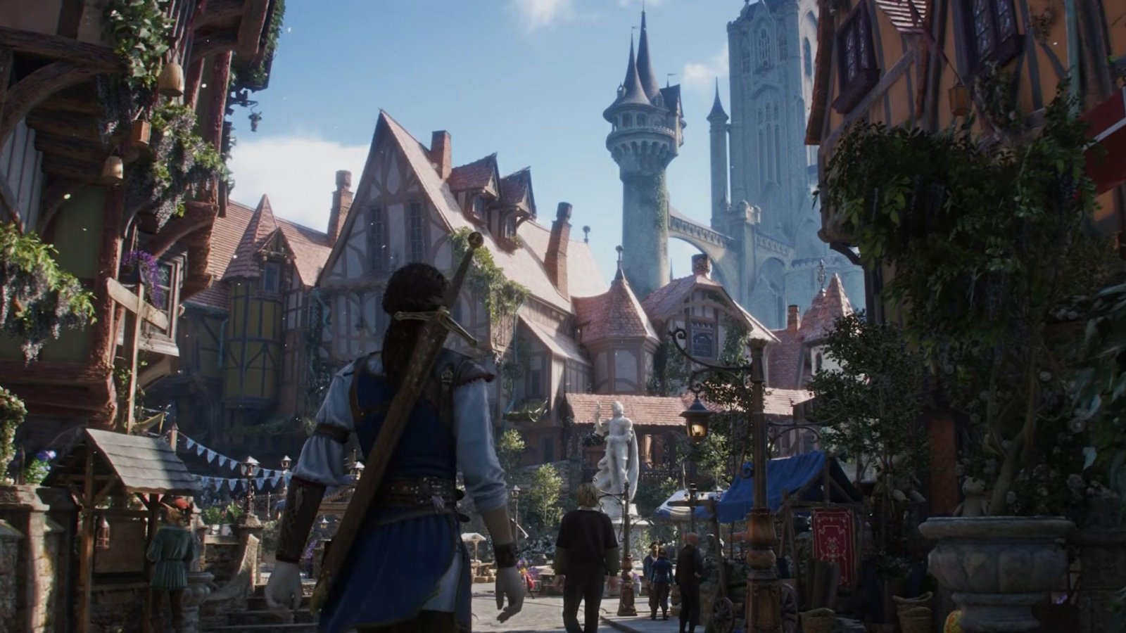 Una scena dal nuovo video di Fable
