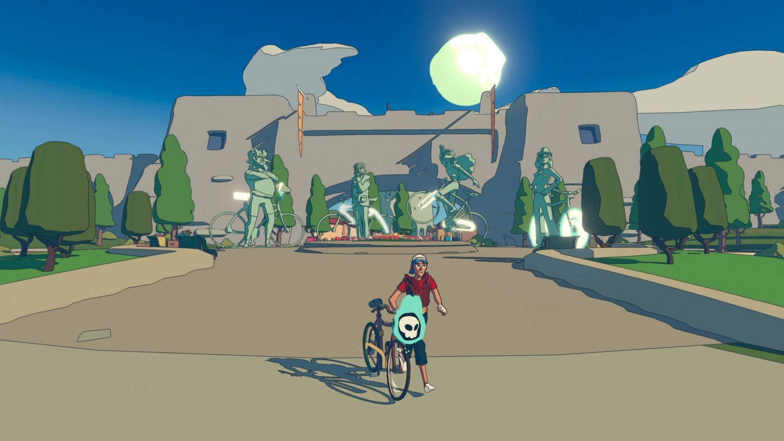 Una scena di Wheel World