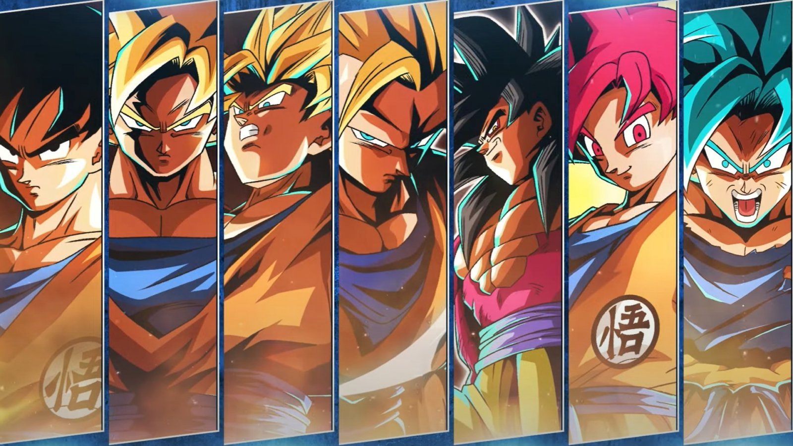 Le trasformazioni di Goku in Dragon Ball: The Breakers