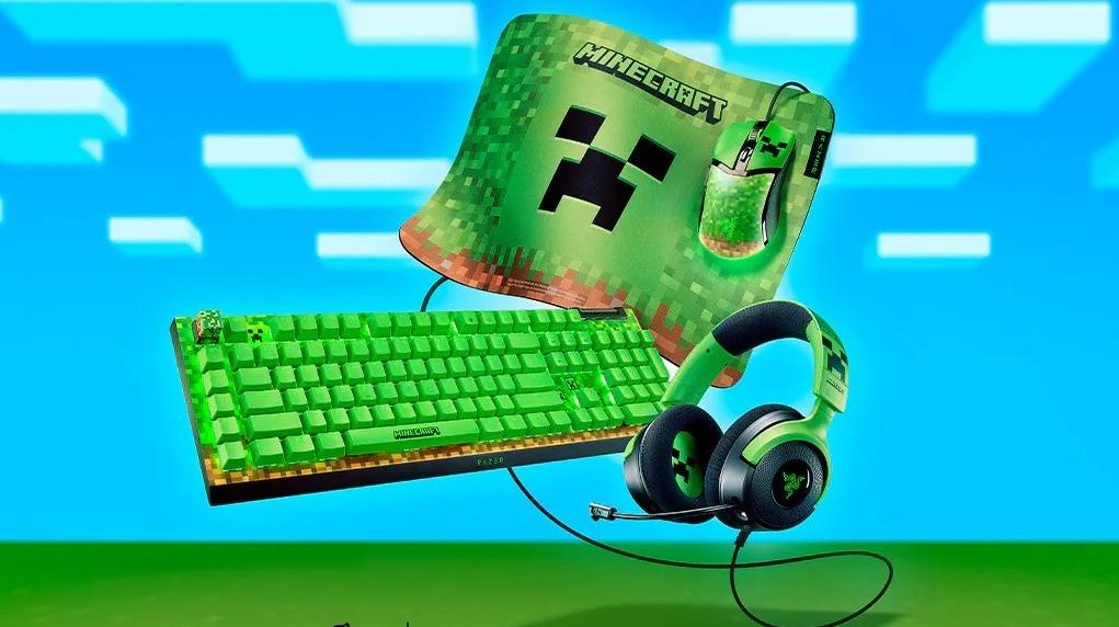 Razer ha lanciato una serie di accessori a tema Minecraft in edizione limitata