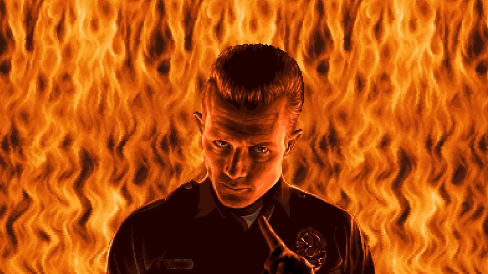 Robert Patrick in Terminator 2D: No Fate