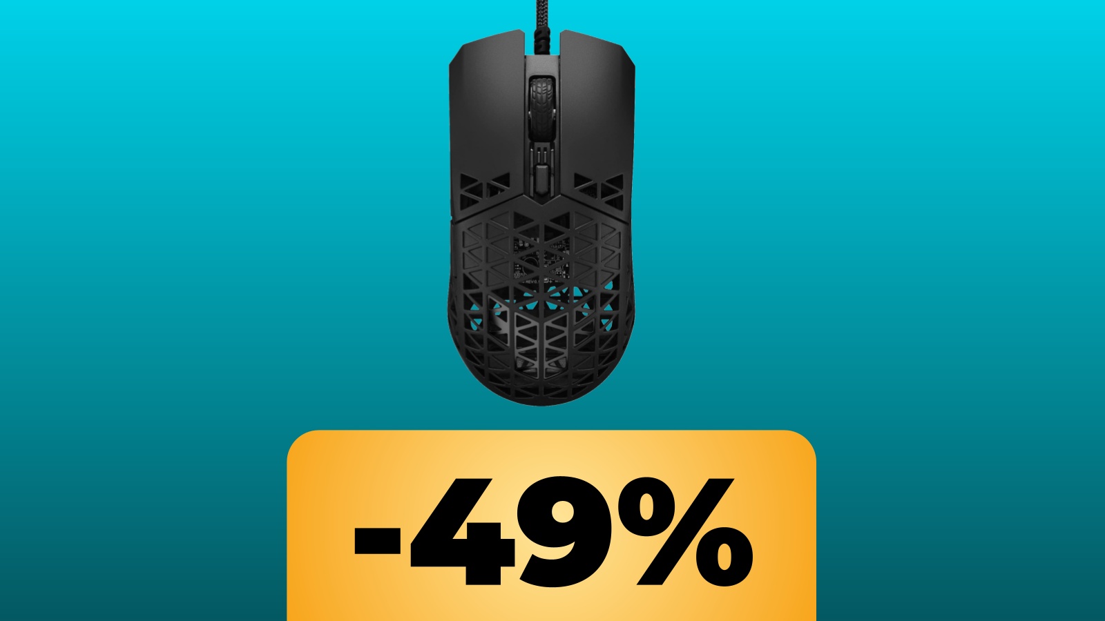 mouse ASUS TUF Gaming M4 Air e lo sconto di Amazon