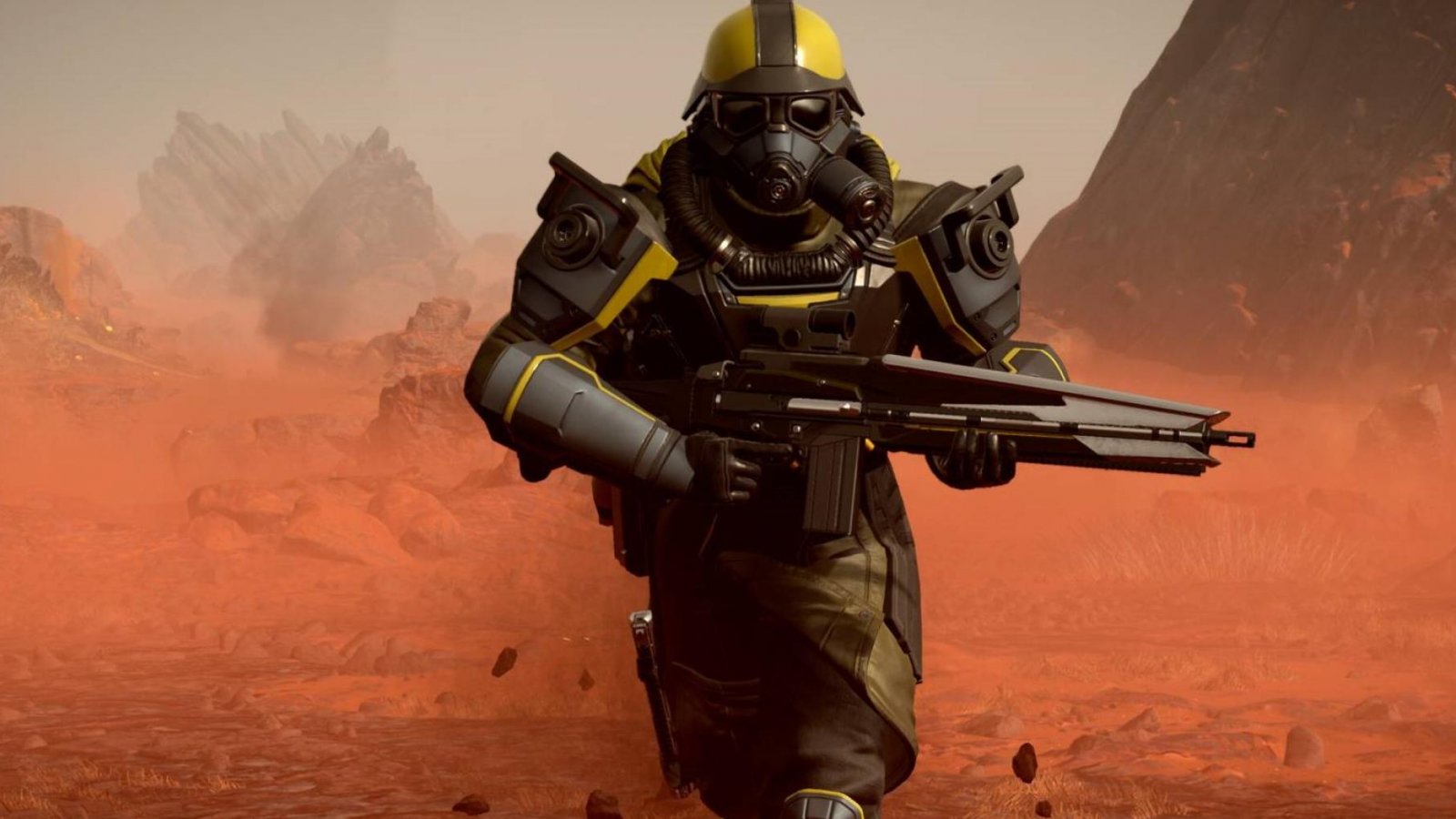 Un soldato di Helldivers 2