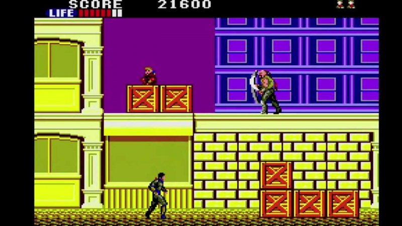 La conversione di Shinobi per Master System La conversione di Shinobi per Master System