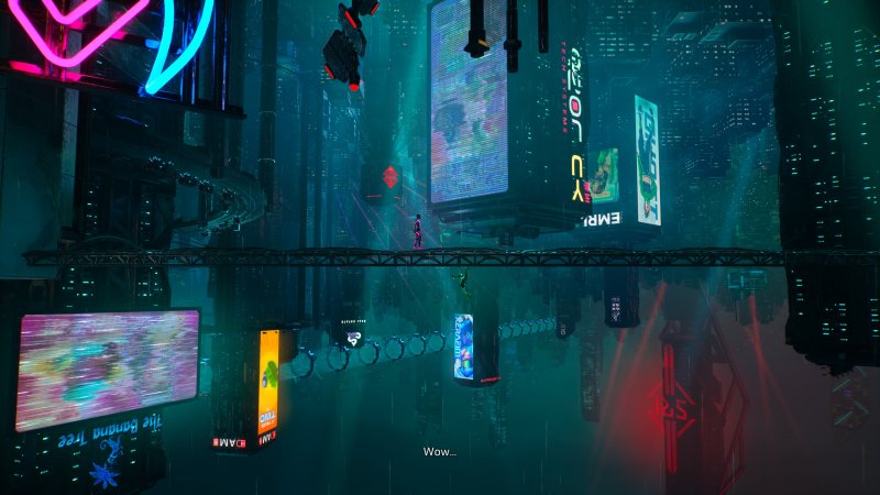 Spesso lo split screen lascia spazio a inquadrature mozzafiato che contengono entrambi i giocatori