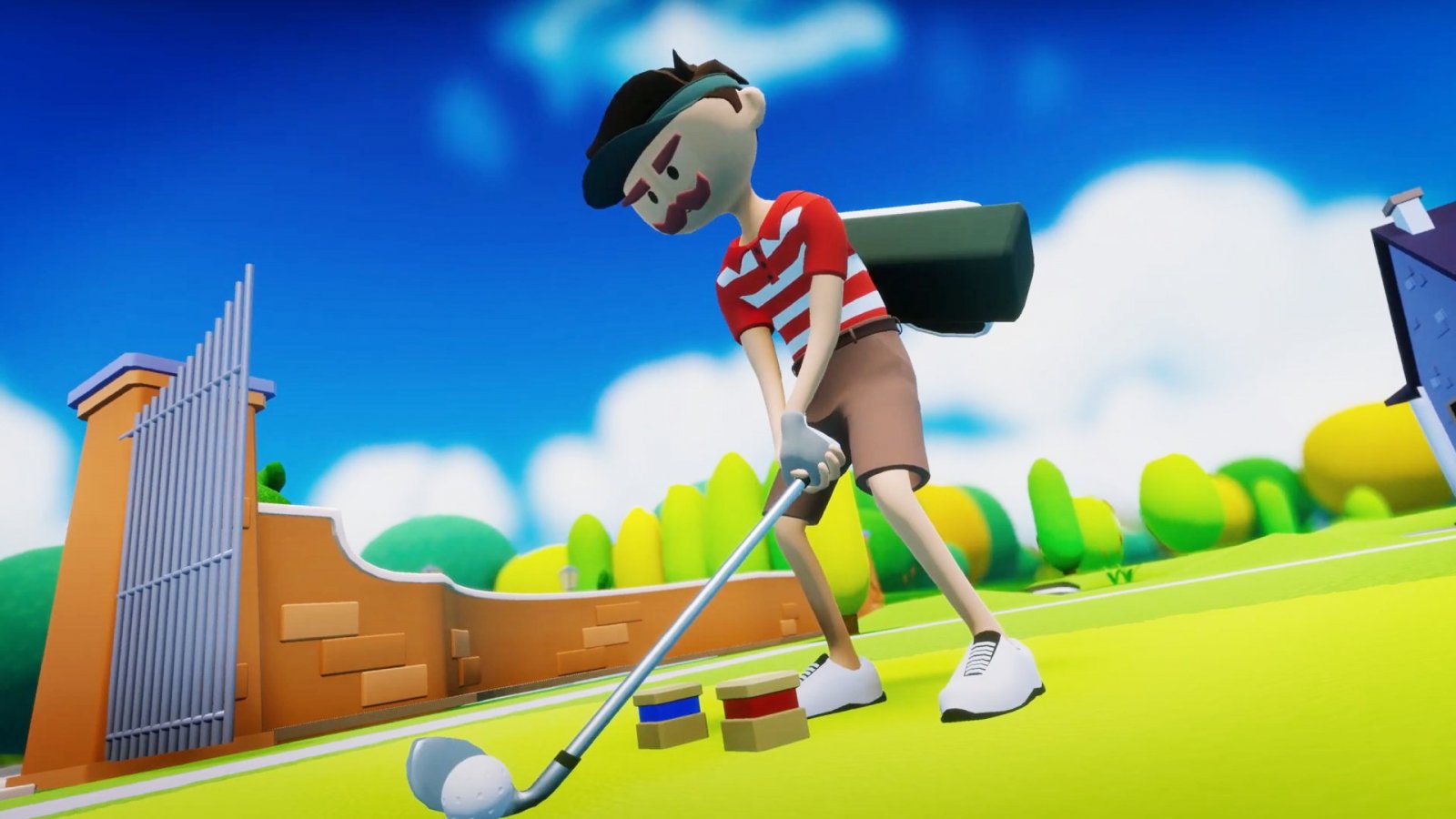 Uno dei personaggi di Under Par Golf Architect