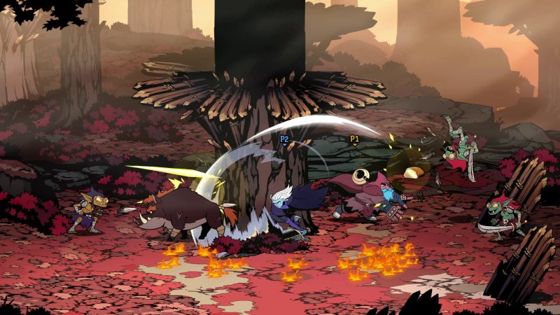 Absolum riprende la formula dei gloriosi picchiaduro a scorrimento sullo stile di Golden Axe Absolum riprende la formula dei gloriosi picchiaduro a scorrimento sullo stile di Golden Axe