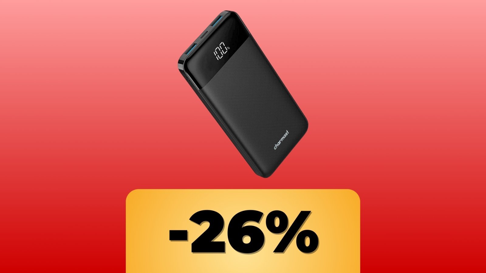 Il powerbank e lo sconto su Amazon