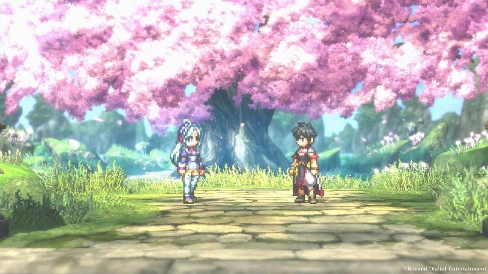Una scena di Suikoden: Star Leap