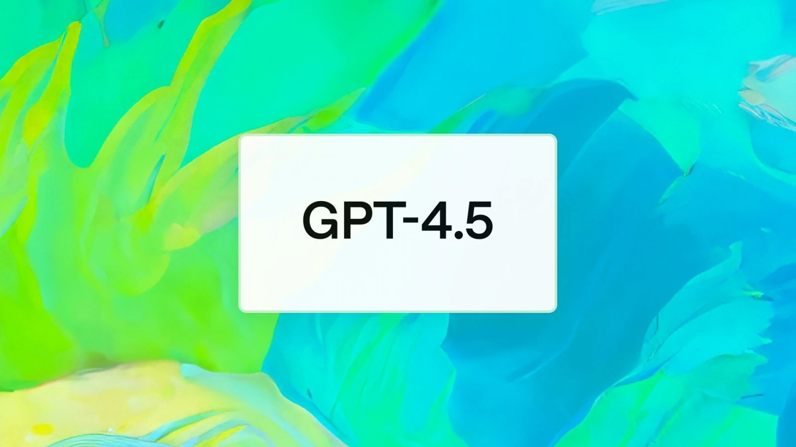 GPT-4.5