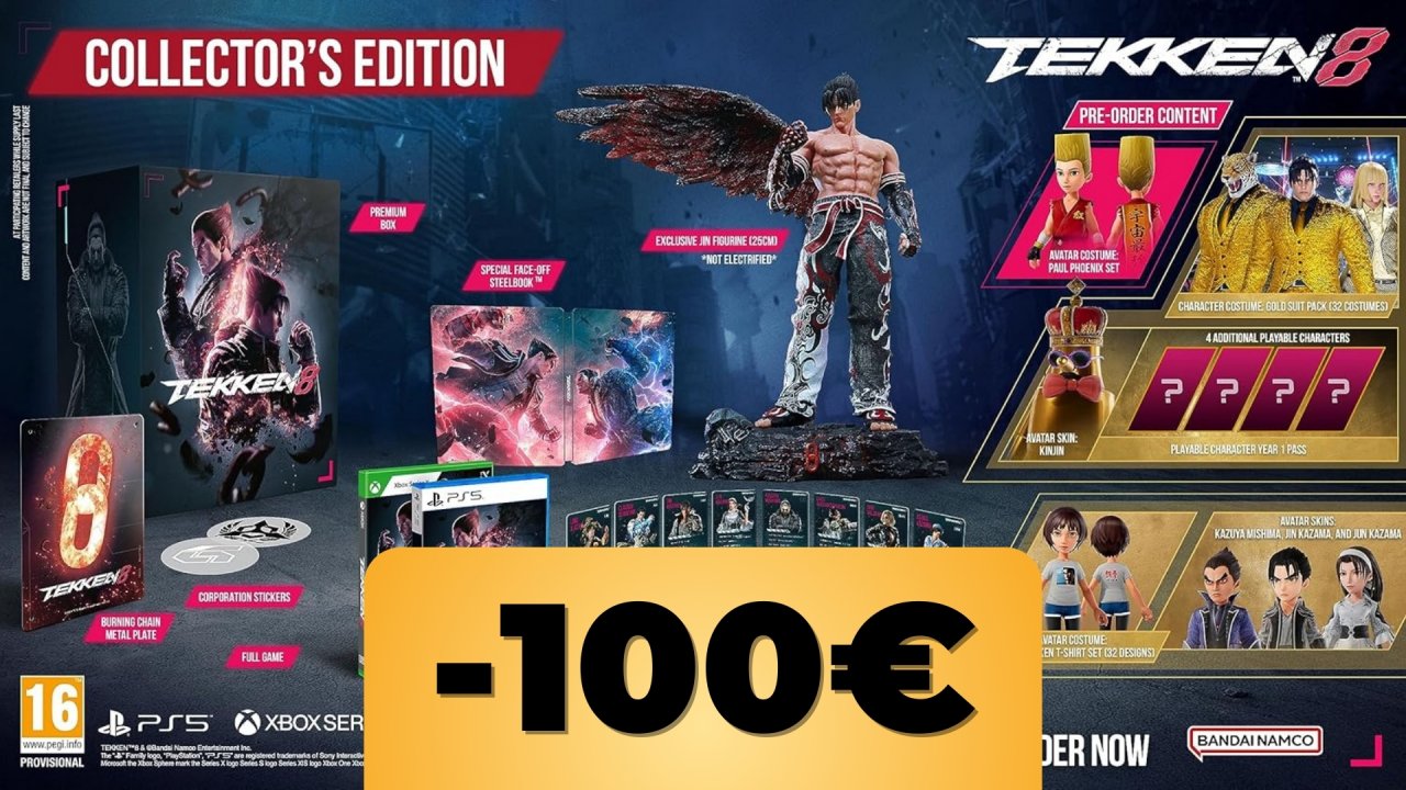 TEKKEN 8 Collector’s Edition per PS5 in offerta su Amazon