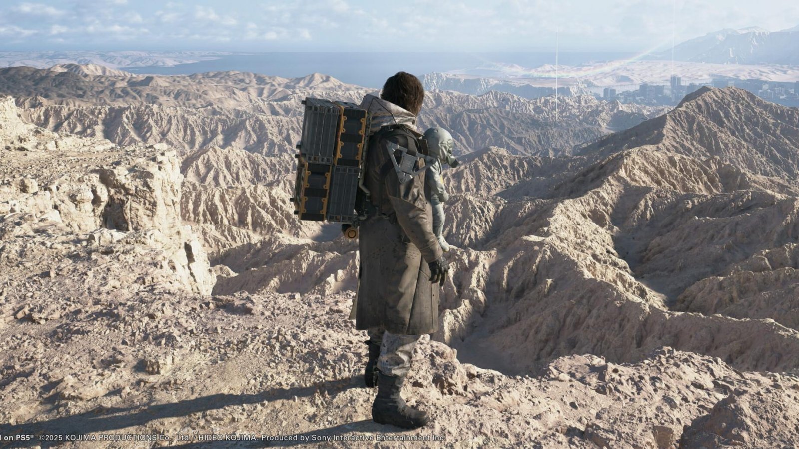 Sam in Death Stranding 2: On The Beach