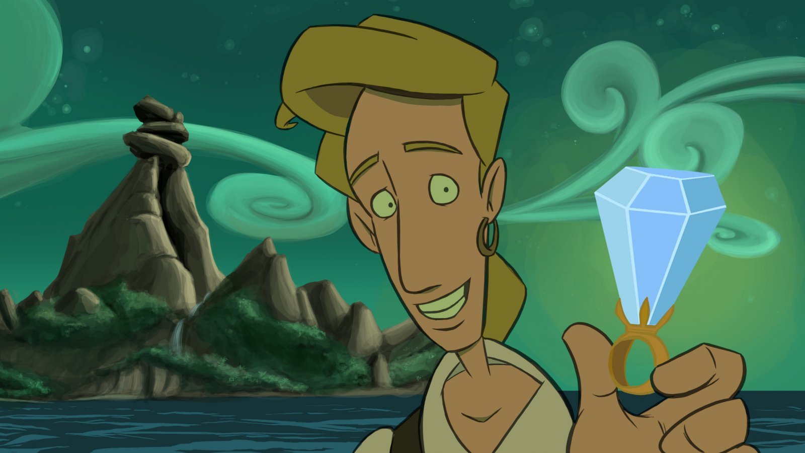 Guybrush Threepwood in The Curse of Monkey Island