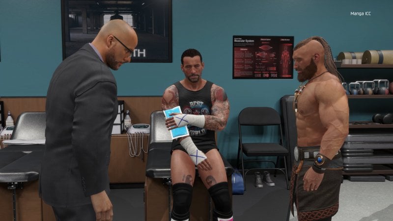 Fuori dal contesto del ring, le soluzioni visive di WWE 2K25 scadono spesso nel mediocre