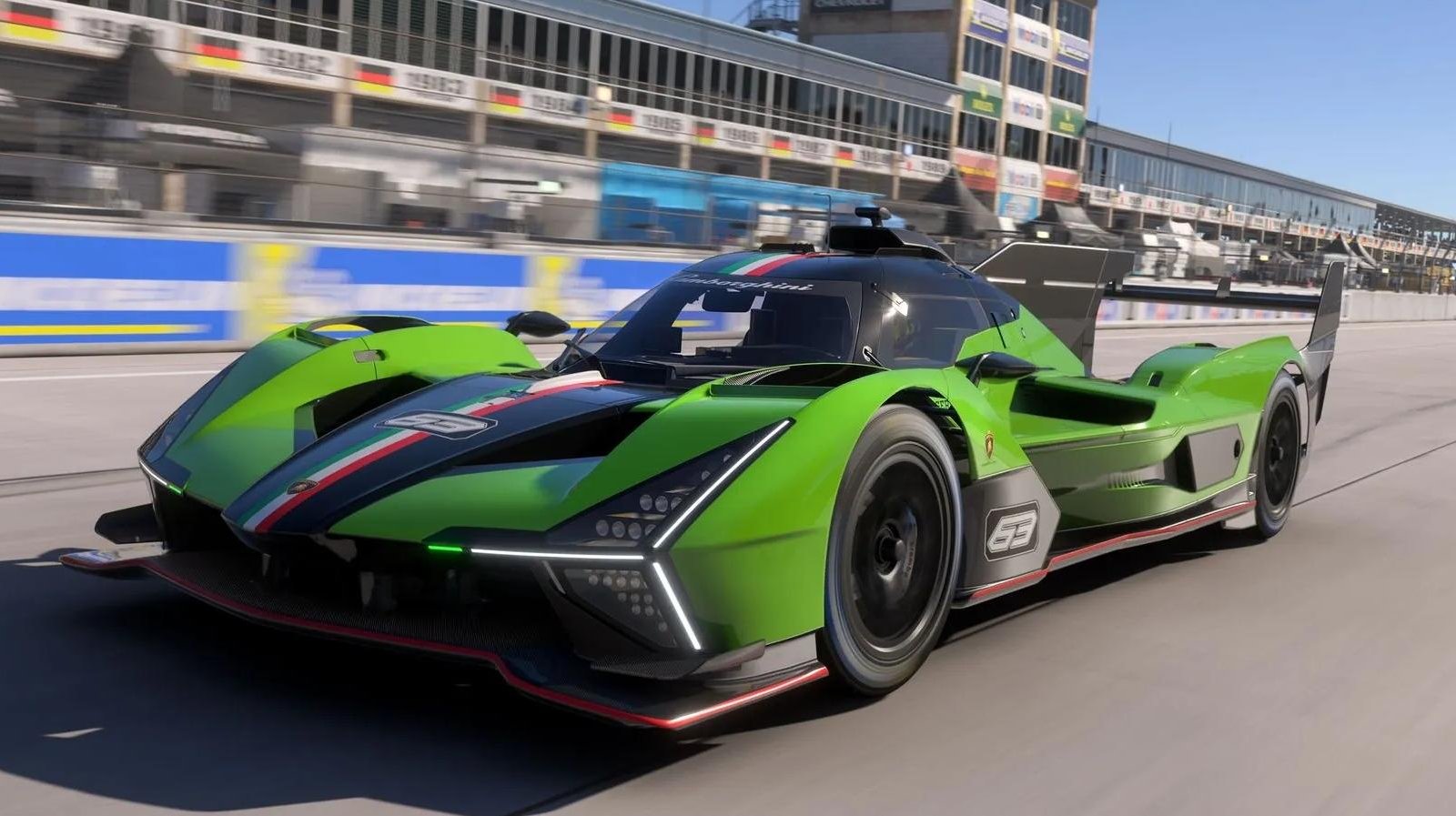 La Lamborghini SC63 in Forza Motorsport