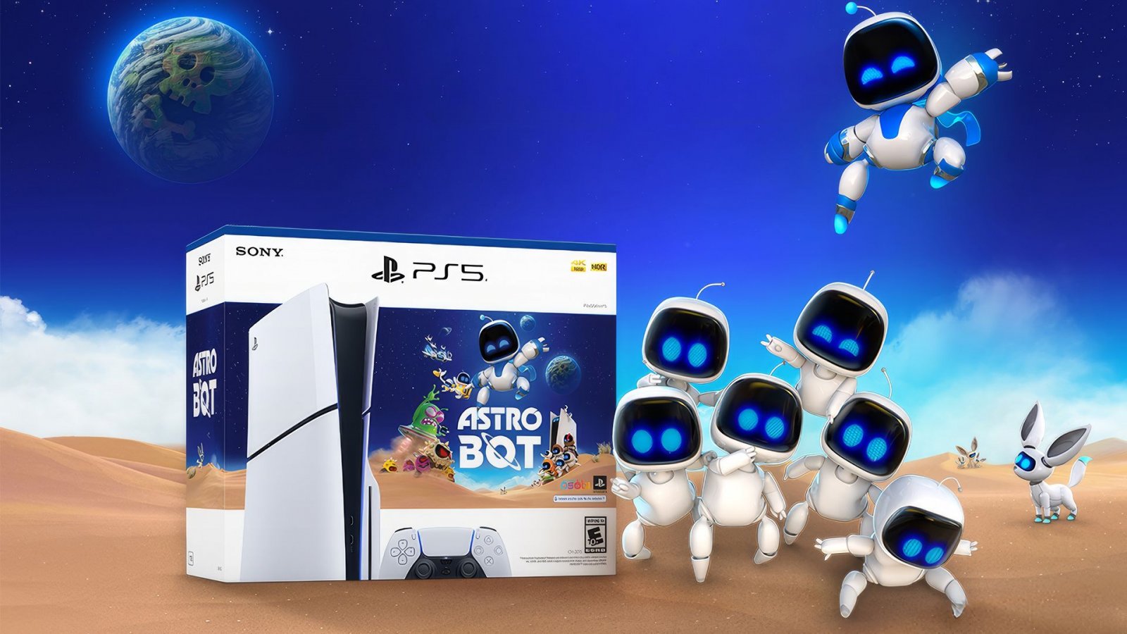Sony svela il nuovo bundle di PS5 con Astro Bot, ecco quando sarà disponibile