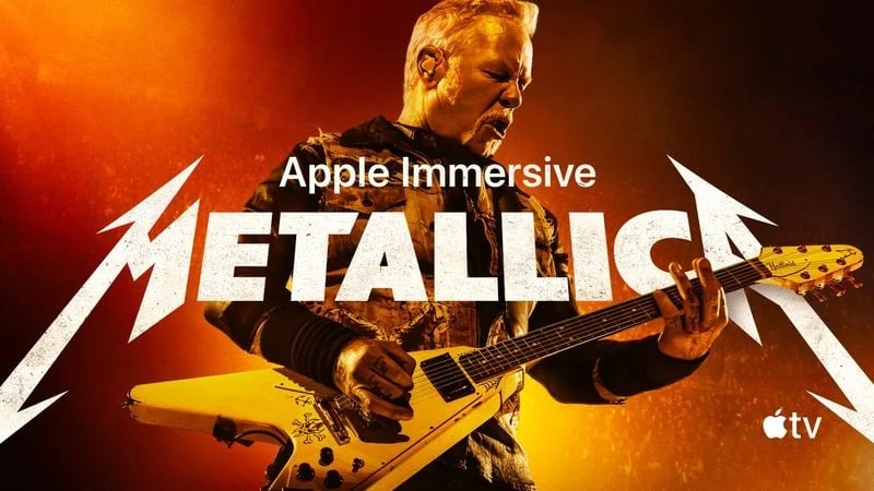 MetallicaはApple Vision Proに没入型のコンサートを実現します