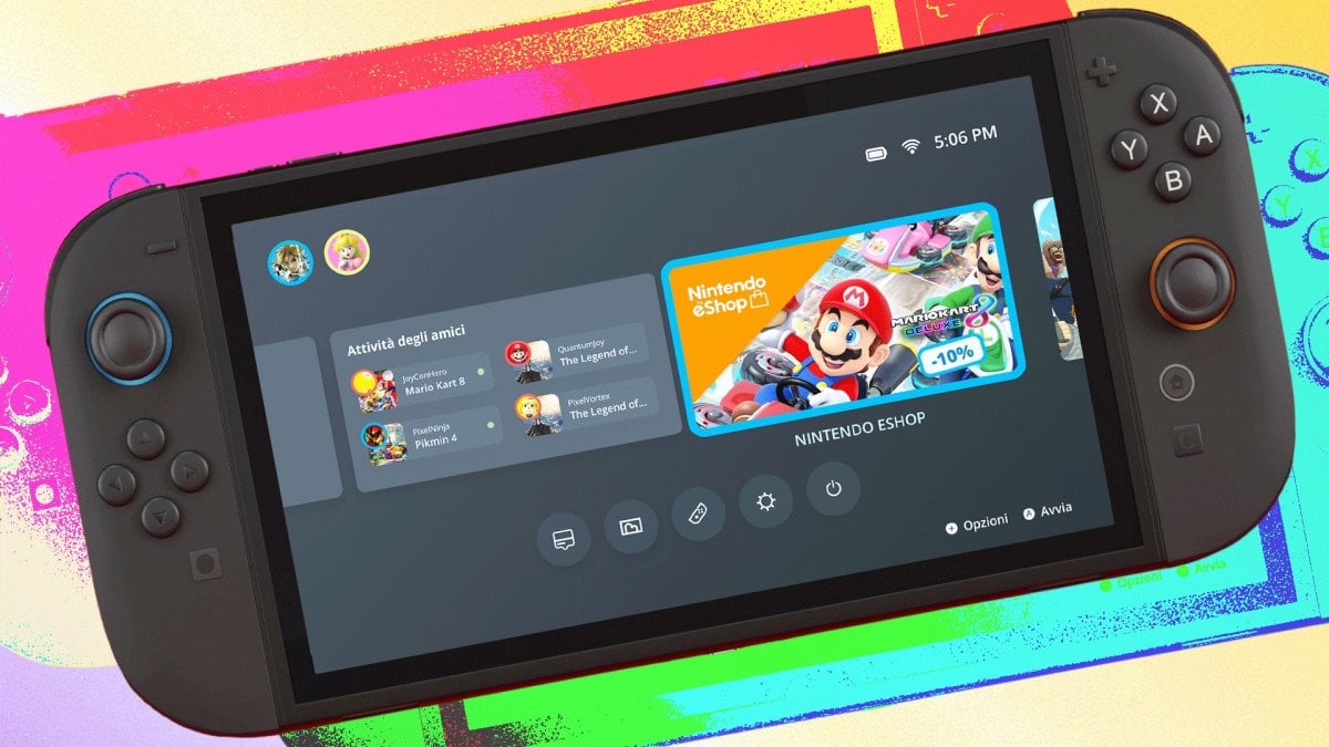 Switch 2インターフェイスはどのようなものになりますか？想像してみましょう