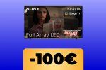 Sony BRAVIA XR 85' X90L: TV 4K Full Array con Google TV e prestazioni da gaming in offerta su Amazon - Notizia