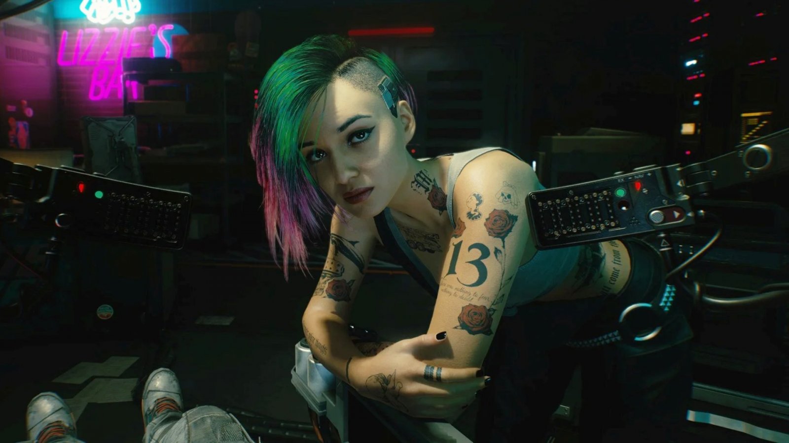 Judy in Cyberpunk 2077