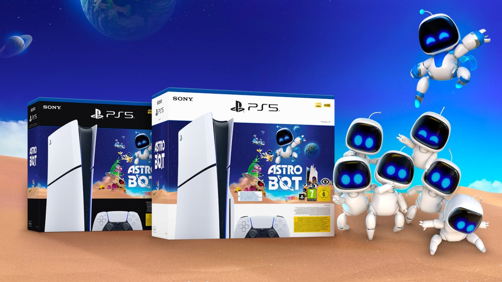 Il bundle con PS5 e Astro Bot