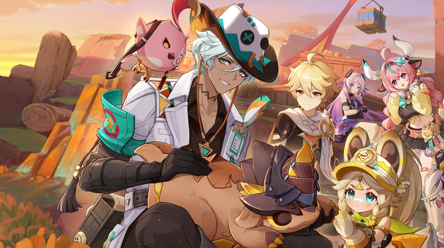 I personaggi di Genshin Impact nella versione 5.5