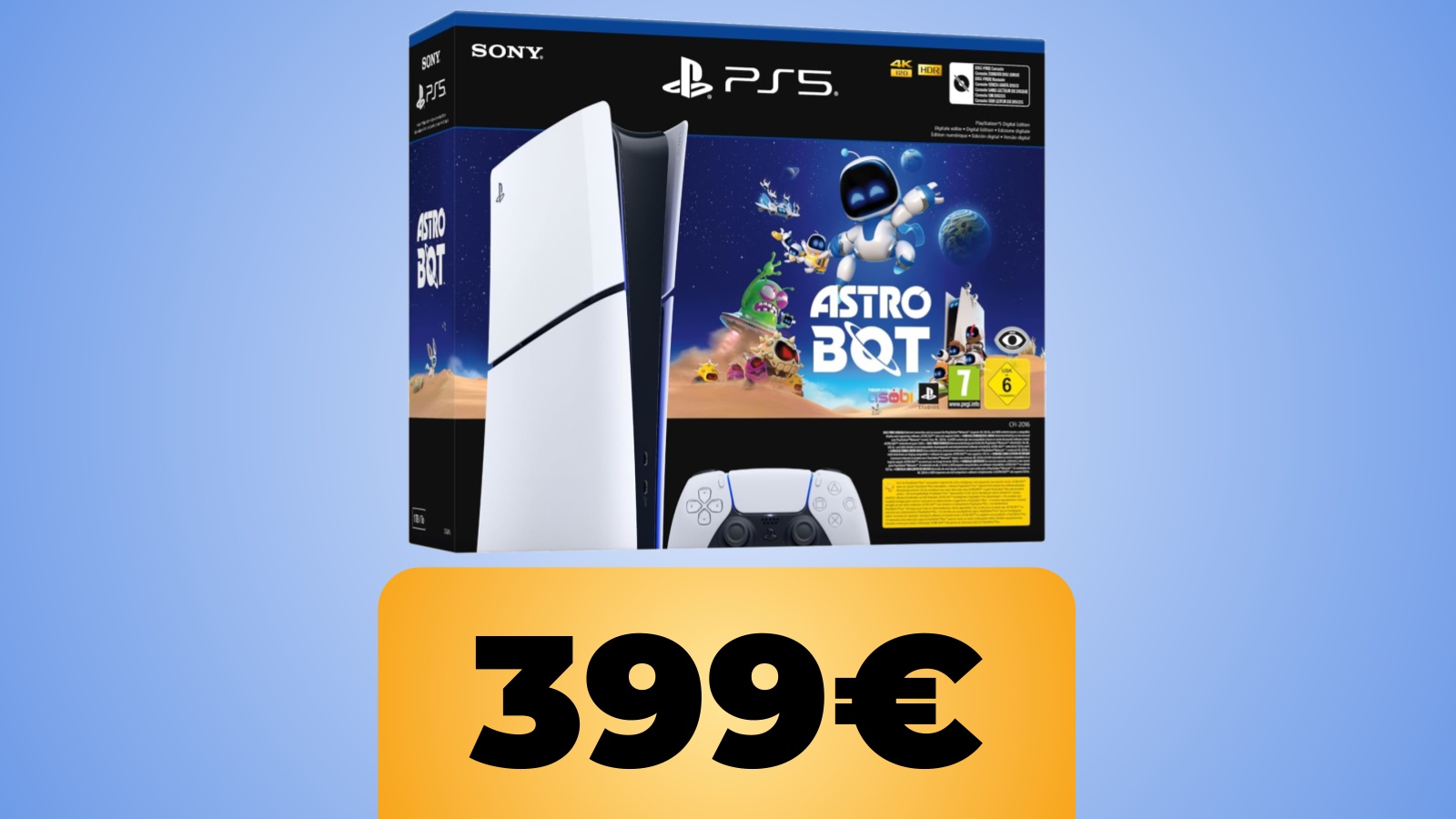 Il bundle di PS5 e Astro Bot è in vendita su Amazon: è come comprare una console scontata con gioco in regalo