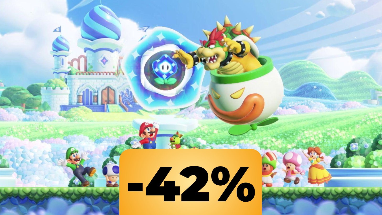 Super Mario Bros. Wonder e lo sconto