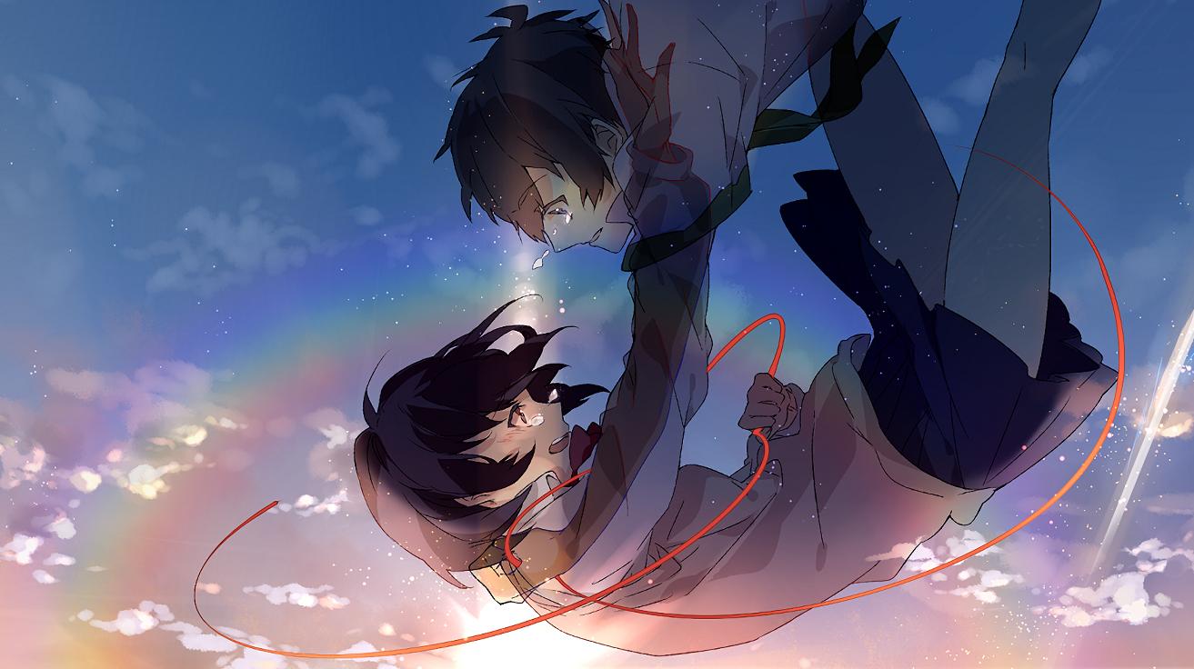 Una scena di Your Name