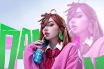 Momo Ayase nel cosplay di izanamitan da DanDaDan è bellissimo da vedere, in tutti gli scatti fotografici - Notizia