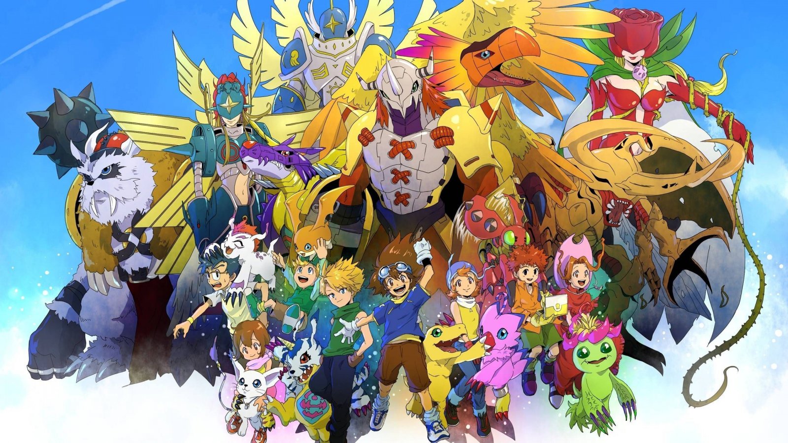 Vari personaggi di Digimon