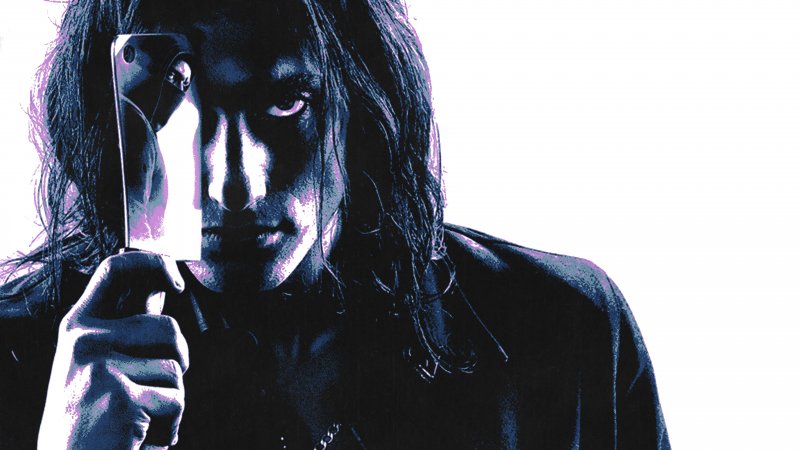 Luca Marinelli nel poster di Lo chiamavano Jeeg Robot