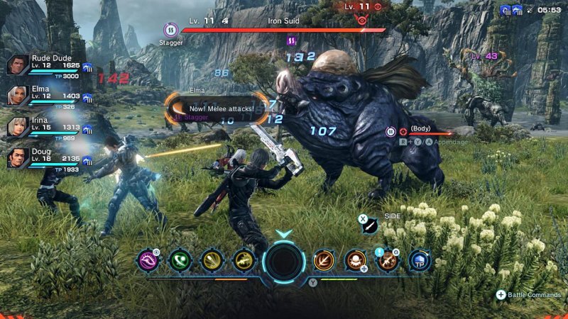 Il sistema di combattimento di Xenoblade Chronicles X è incredibilmente stratificato