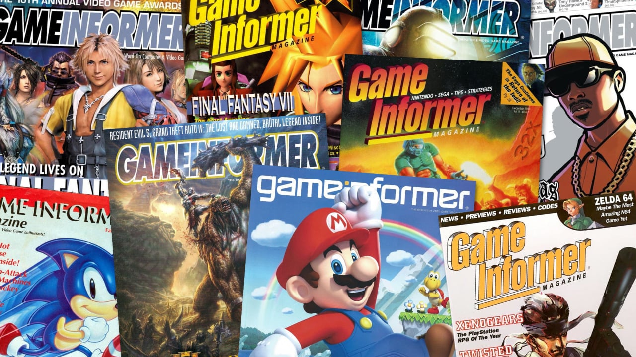 Vari numeri storici di Game Informer