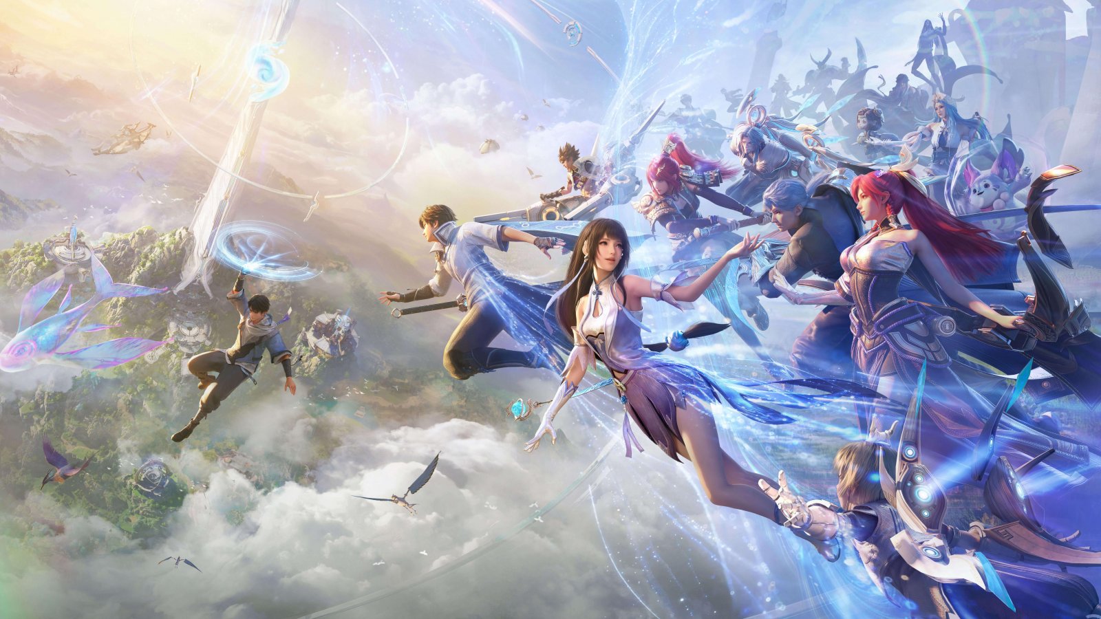 Una key art di Honor of Kings world