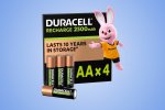 Le batterie AA ricaricabili di Duracell sono in promozione su Amazon per la Festa delle Offerte di Primavera - Notizia