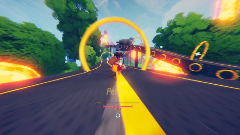 In alcuni livelli possono comparire come delle autostrade per guadagnare ancora più velocità