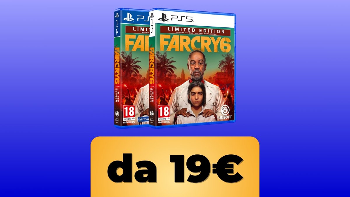 Amazon ItaliaでのSpringオファーオファーフェスティバルのFar Cry 6 Limited Edition