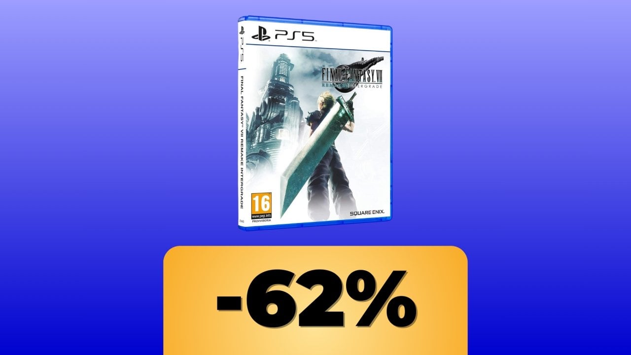 Final Fantasy VII Remake Intergrade per PS5 in sconto su Amazon